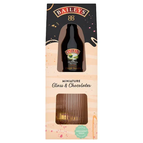 Baileys Miniature Glass & Chocolates