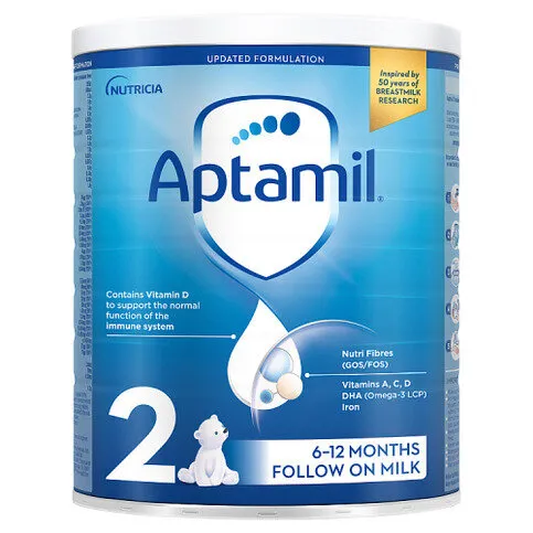 Aptamil 2 Follow On Milk 6-12 Months 