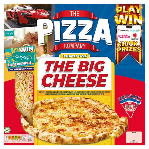The Pizza Company The Big Cheese Takeaway Pizza 611g