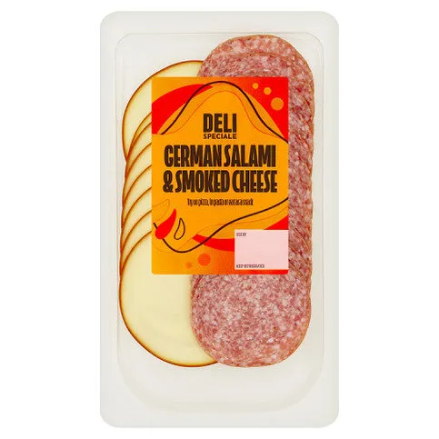 Deli Speciale German Salami & Smoked Cheese 90g