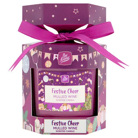 Pan Aroma Festive Cheer Mulled Wine Scented Candle