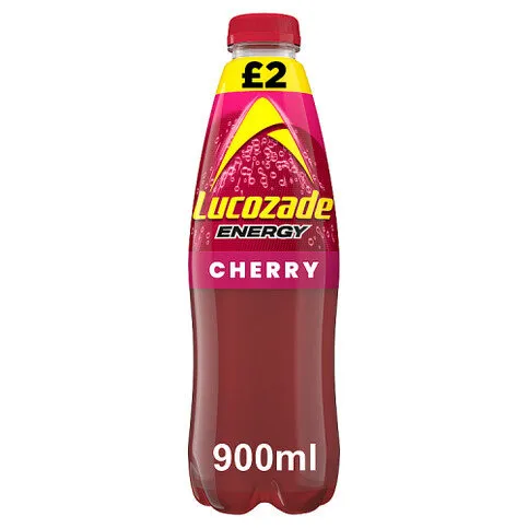 Lucozade Energy Drink Wild Cherry 900ml