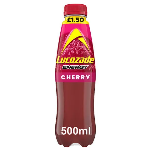 Lucozade Energy Drink Cherry 500ml