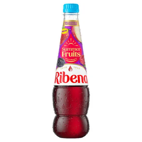 Ribena Summer Fruits Squash No added Sugar  850ml