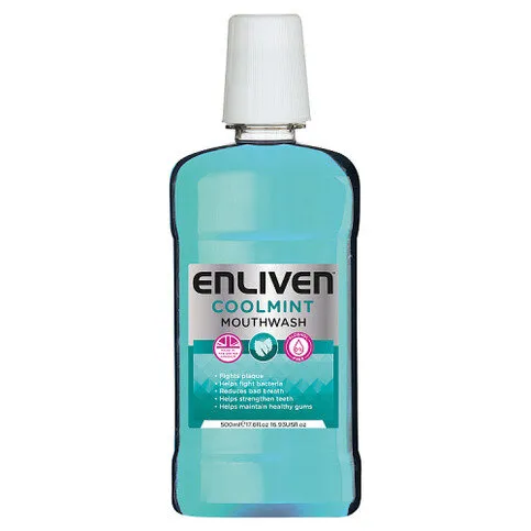 Enliven Coolmint Mouthwash 500ml