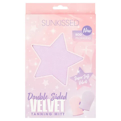 SUNKISSED DOUBLE SIDED VELVET TANNING MITT EACH