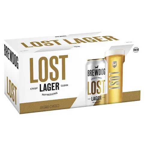 BrewDog Lost Lager 10 x 440ml
