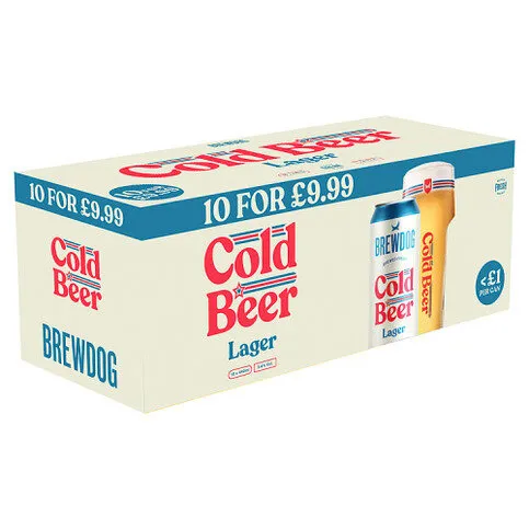 BrewDog Cold Beer Lager 10 x 440ml
