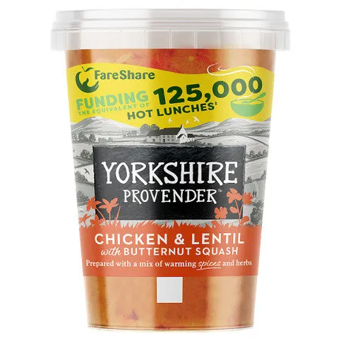 Yorkshire Provender Chicken & Lentil with Butternut Squash 560g
