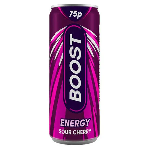 Boost Energy Sour Cherry 250ml