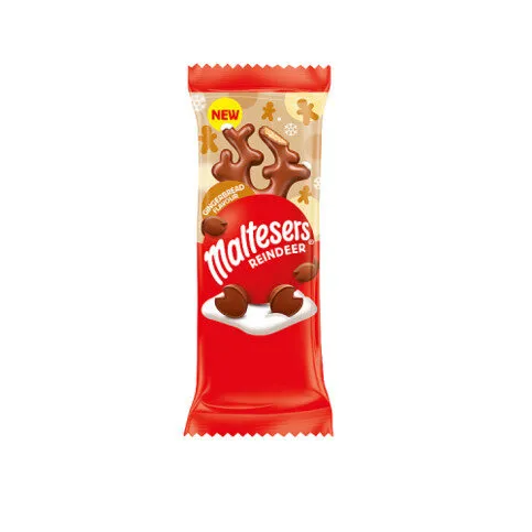 Maltesers Reindeer Gingerbread Chocolate Christmas Treat 29g