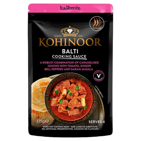 Kohinoor Balti Cooking Sauce 375g