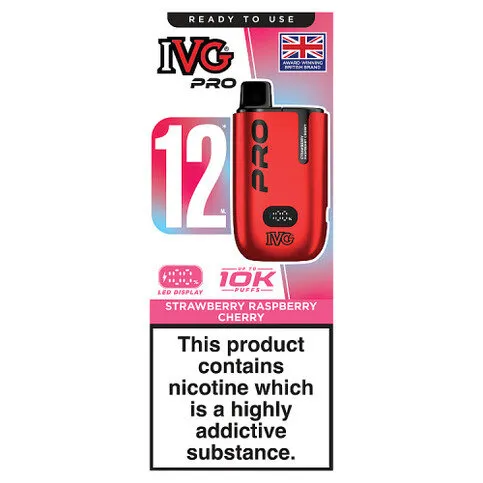 IVG Pro 12 Prefilled Pod Kit Strawberry Raspberry Cherry 20mg/ml