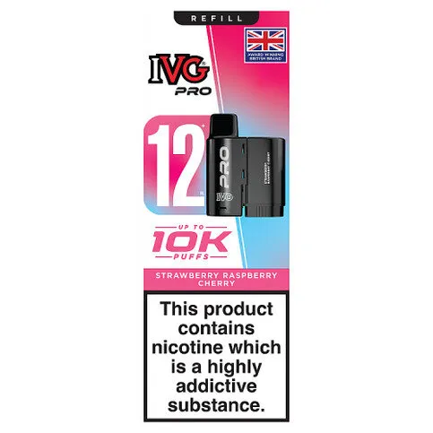 IVG Pro Strawberry Raspberry Cherry Refill 20mg/ml