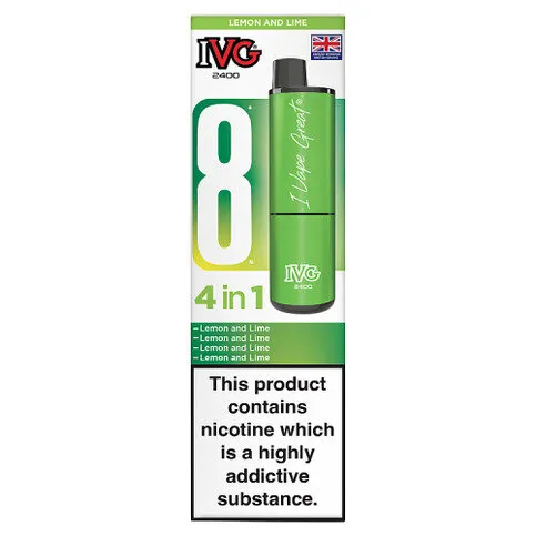 IVG 2400 4 in 1 Lemon and Lime 20mg/ml
