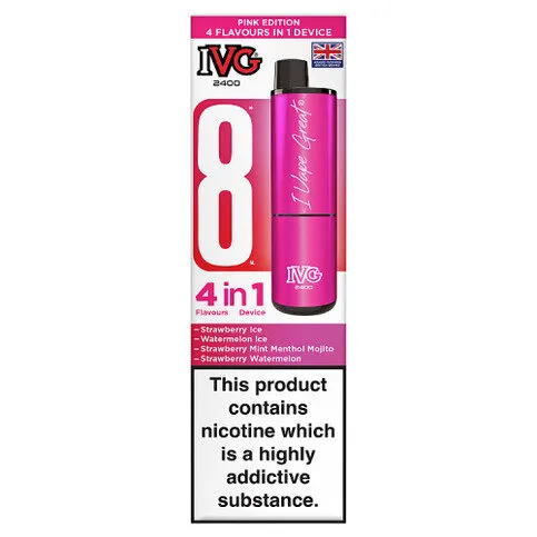IVG 2400 4-in-1 Starter Kit Pink Edition 20mg