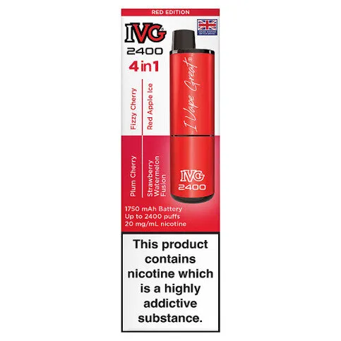 IVG 2400 4 in 1 Red Edition