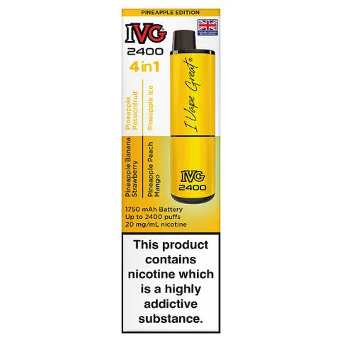 IVG 2400 4 in 1 Pineapple Edition 20mg