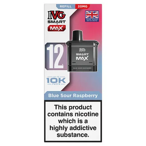 IVG Smart Max Blue Sour Raspberry Refill 20mg/ml