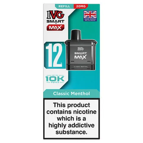 IVG Smart Max Classic Menthol Refill 20mg/ml