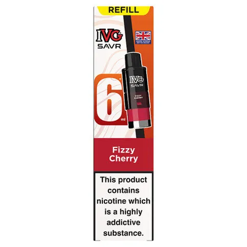 IVG Savr Refill Fizzy Cherry 6ml