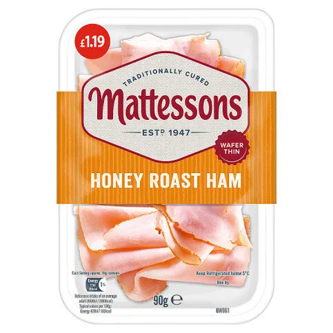 Mattessons Honey Roast Ham 90g