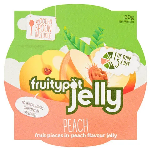 FruityPot Jelly Peach 120g