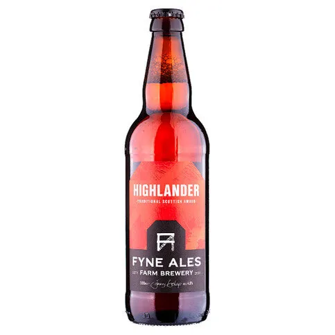 Fyne Ales Highlander Traditional Scottish Amber 500ml