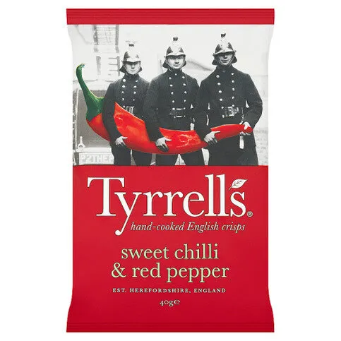 Tyrrells Sweet Chilli & Red Pepper 40g