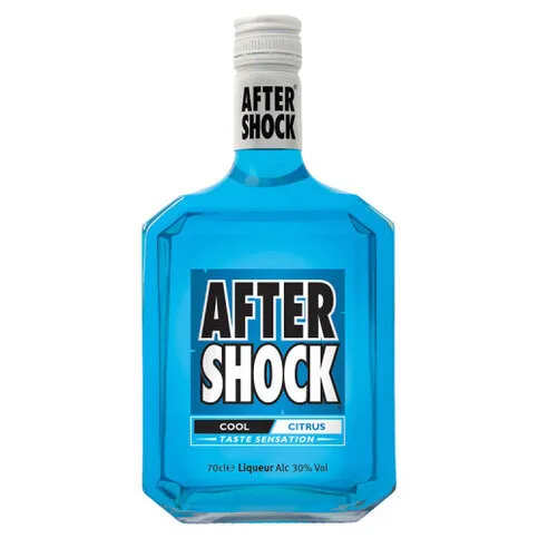 Aftershock Blue Cool Citrus Liqueur, 70cl