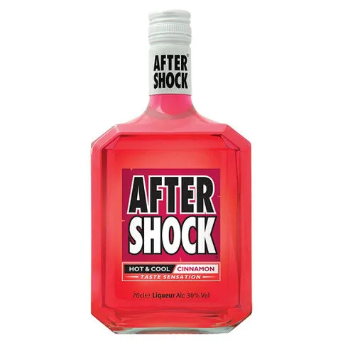 After Shock Hot & Cool Cinnamon Liqueur 70cl