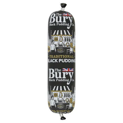 The Bury Black Pudding Co. Traditional Black Pudding 220g