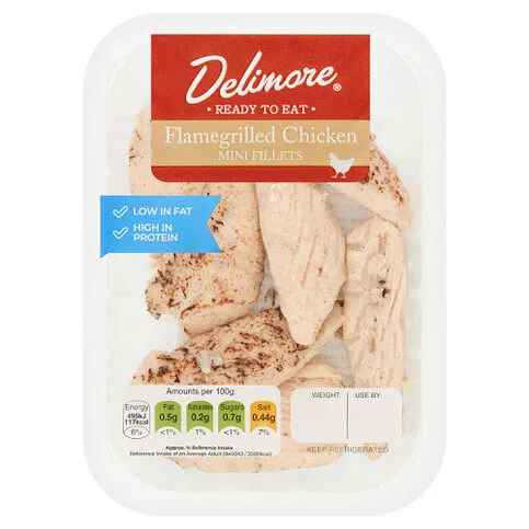 Delimore Flamegrilled Chicken Mini Fillets 160g