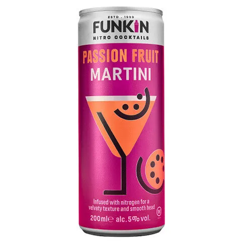 Funkin Nitro Cocktails Passion Fruit Martini 200ml