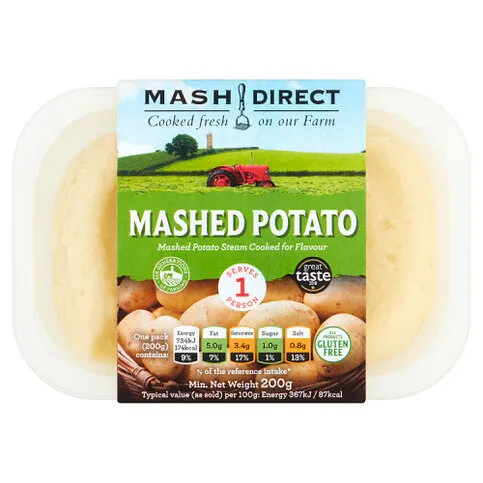 Mash Direct Mash Potato Single Serve 200g