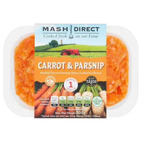 Mash Direct Carrot & Parsnip 200g