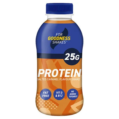 For Goodness Shakes Protein Salted Caramel Flavour Shake 435ml