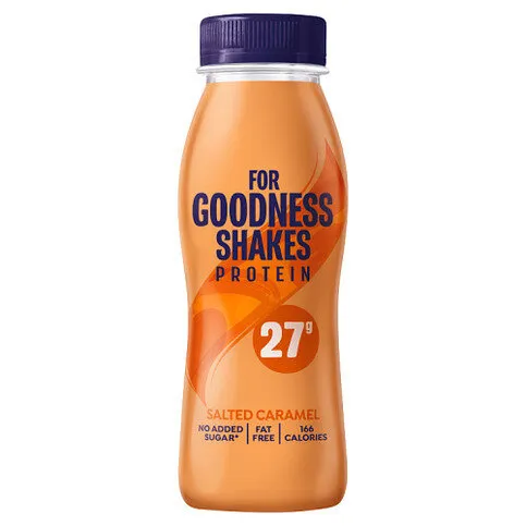 For Goodness Shakes Salted Caramel Flavour Protein 250ml