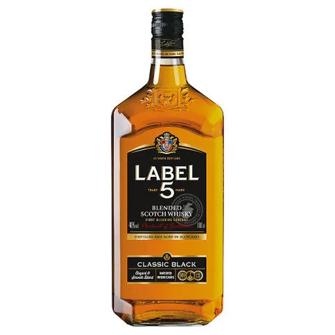Label 5 Blended Scotch Whisky 1 Litre