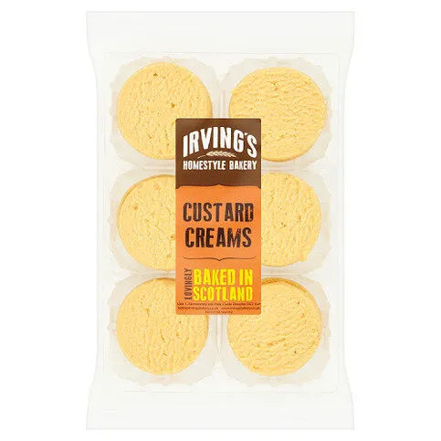 Irving's Homestyle Bakery Custard Creams 200g