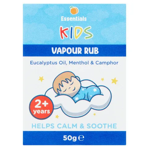 Essentials Kids Vapour Rub 2+ Years 50g