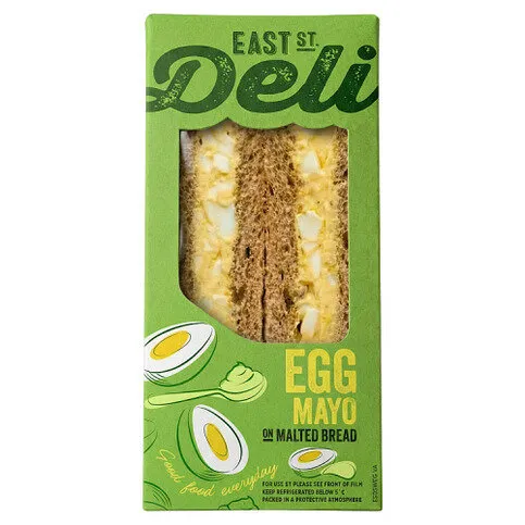 Deli Egg Mayo on Malted Bread