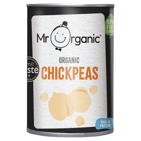 Mr Organic Organic Chickpeas 240g