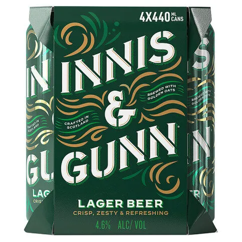 Innis & Gunn Lager Beer 4 x 440ml