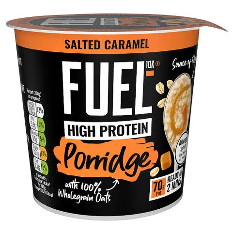 Fuel10K High Protein Salted Caramel Porridge 70g