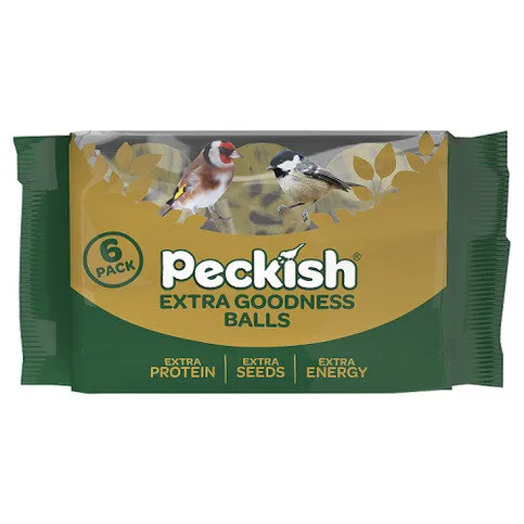 Peckish 6 Extra Goodness Balls 420g