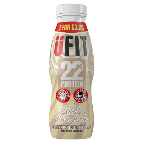 ÜFIT White Chocolate Flavour High Protein Milkshake 310ml