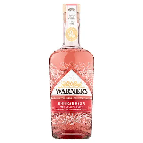 Warner's Rhubarb Gin 70cl