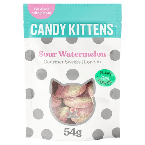 Candy Kittens Sour Watermelon Gourmet Sweets 54g