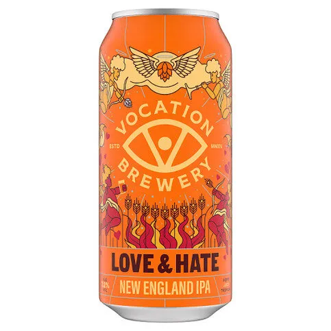 Vocation Brewery Love & Hate New England IPA Can 440ml